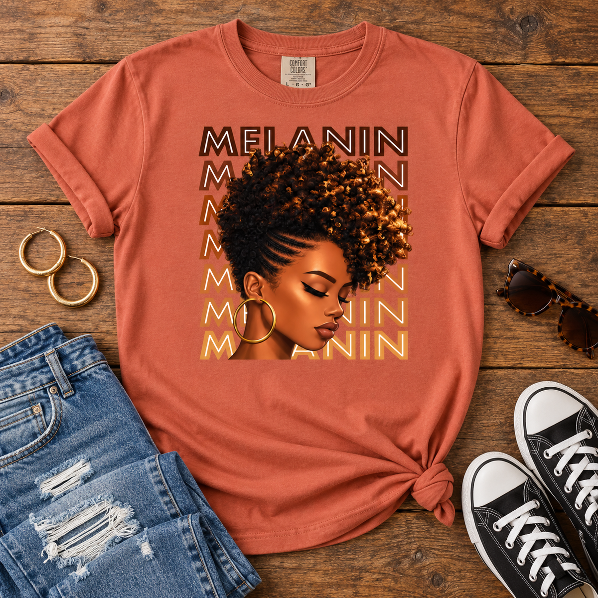 Melanin Portrait Comfort Colors® Tee