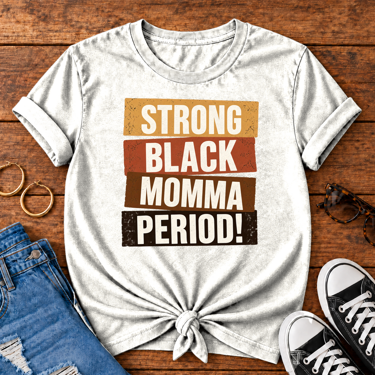 Strong Black Momma Period! Comfort Colors® T-Shirt