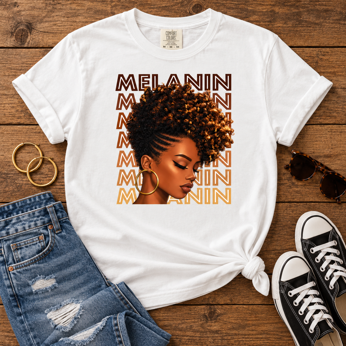 Melanin Portrait Comfort Colors® Tee