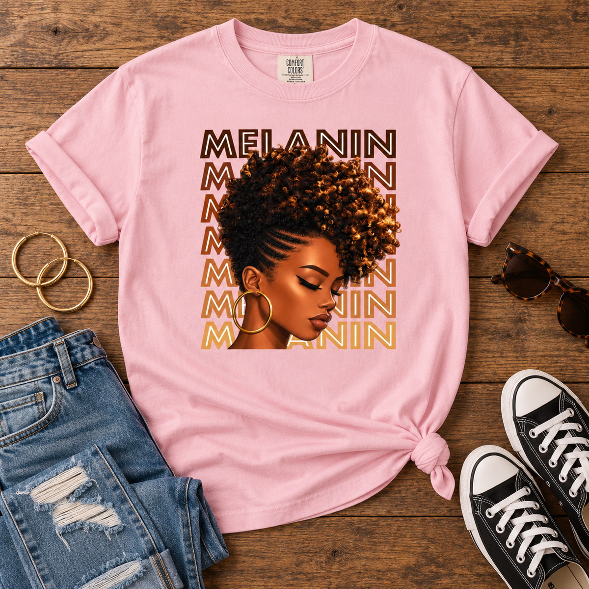 Melanin Portrait Comfort Colors® Tee