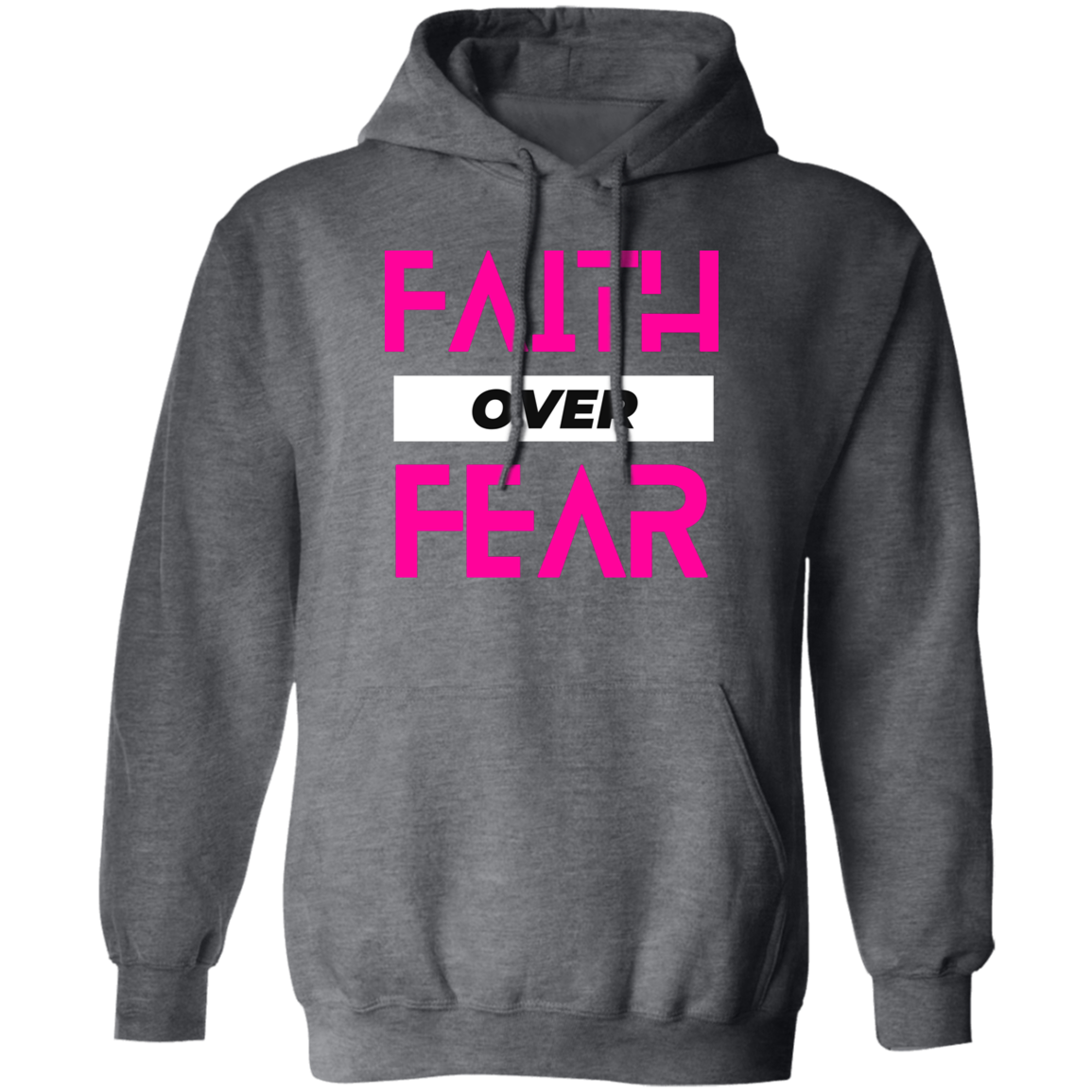 Trending Faith Over Fear Pullover Hoodie