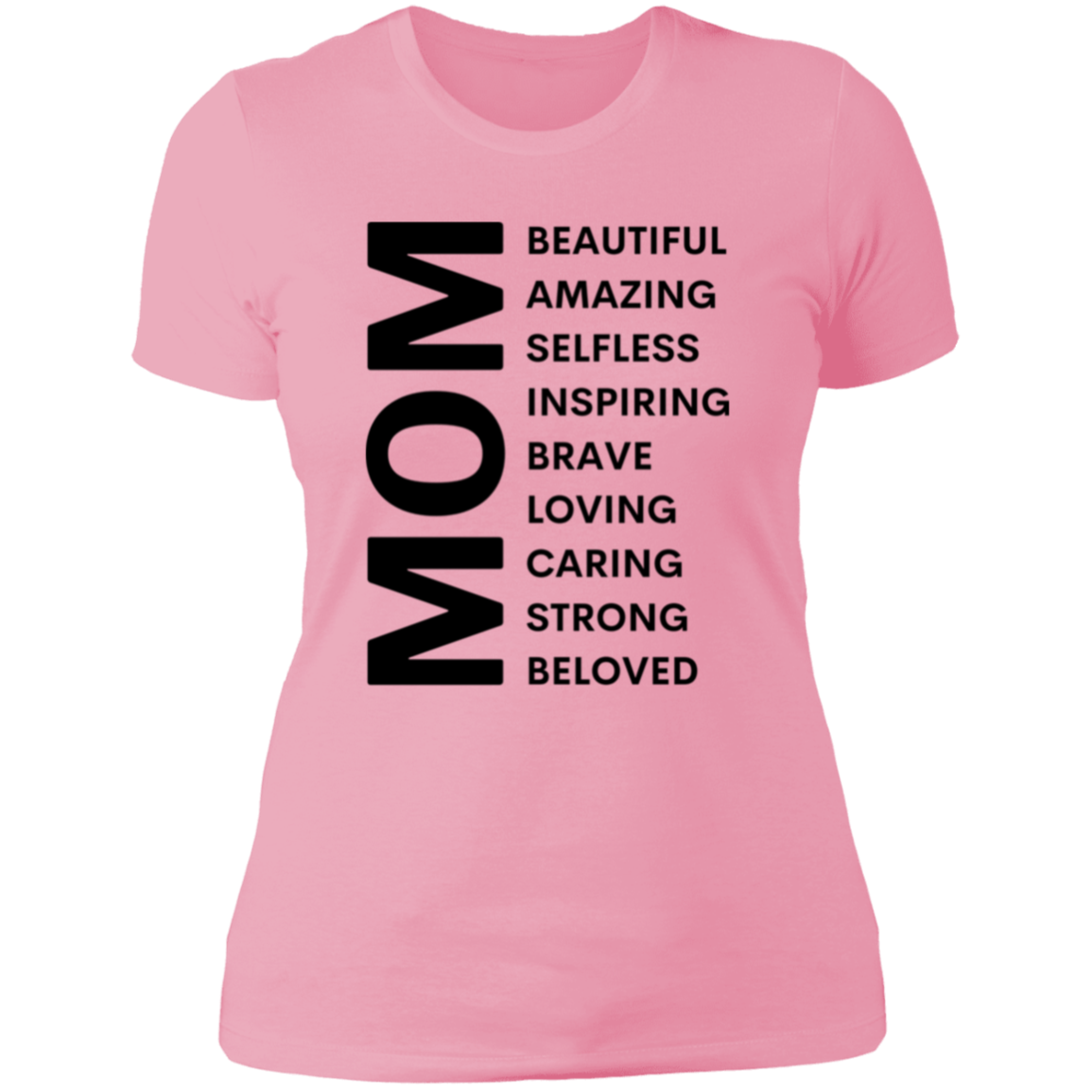 Beautiful Mom Affirmation - Ladies' Slimfit T-Shirt