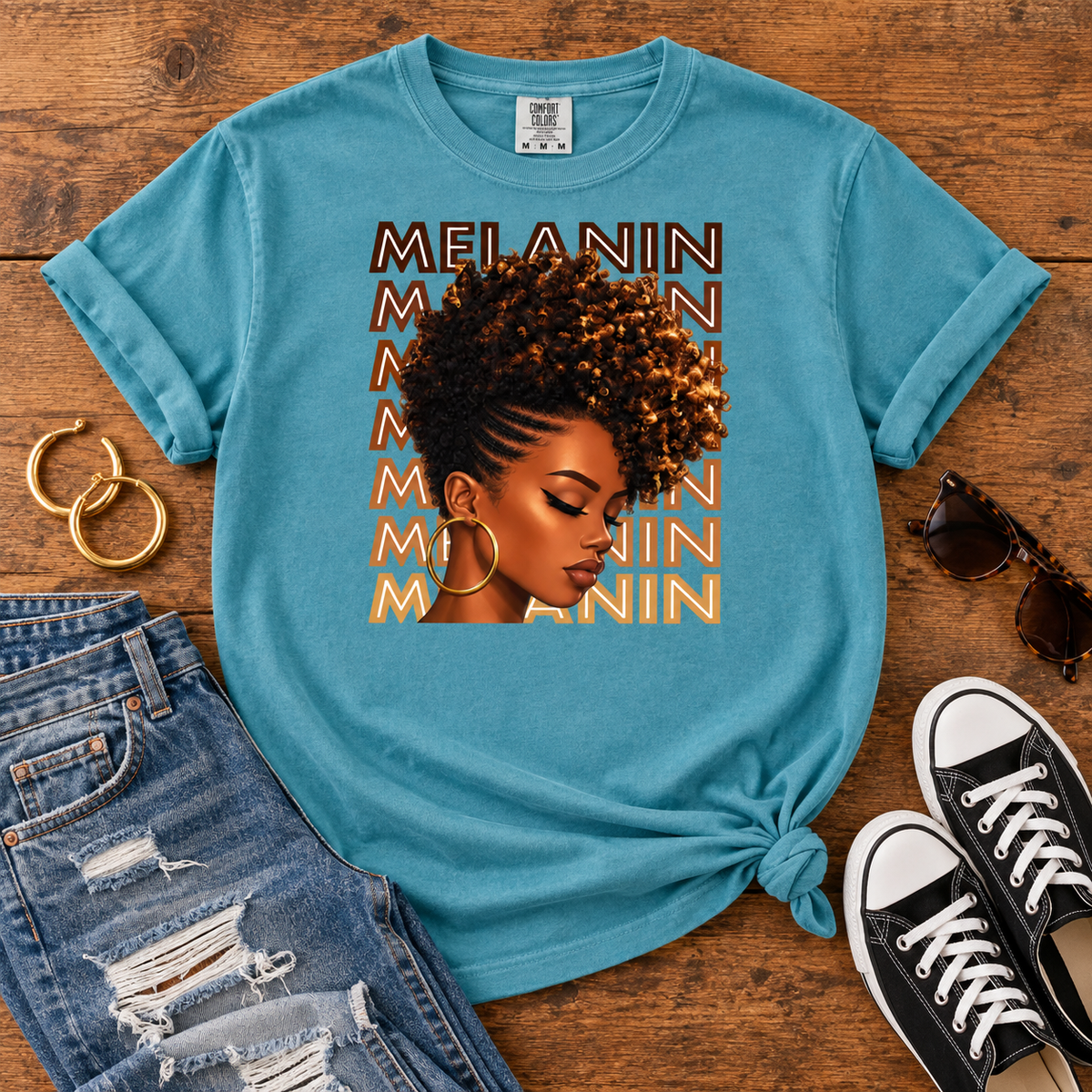 Melanin Portrait Comfort Colors® Tee