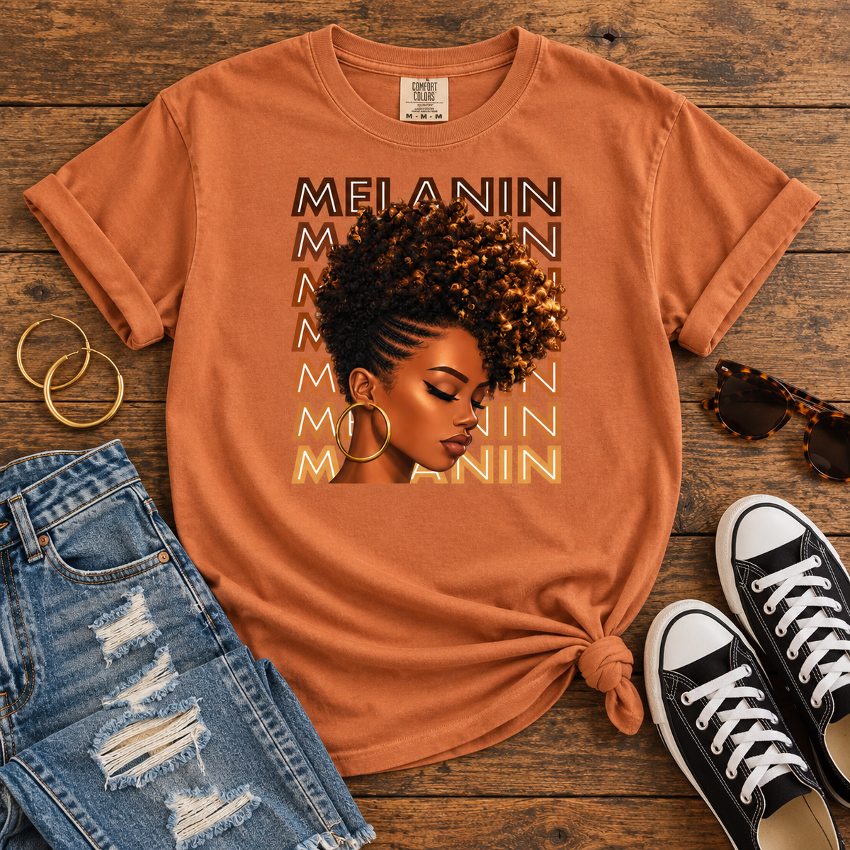 Melanin Portrait Comfort Colors® Tee