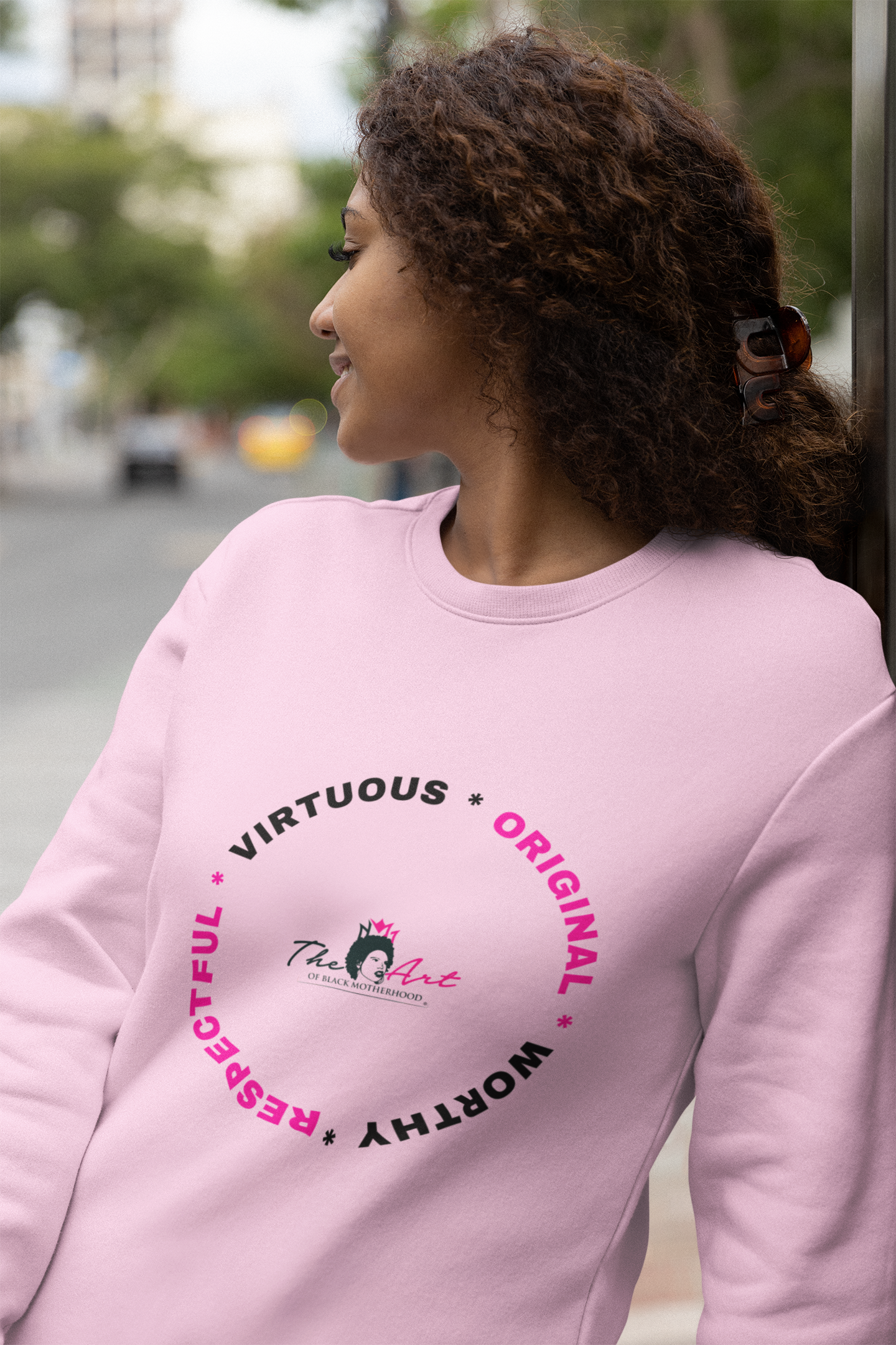 Crewneck Pullover Woman of Substance Sweatshirt Sweatshirt