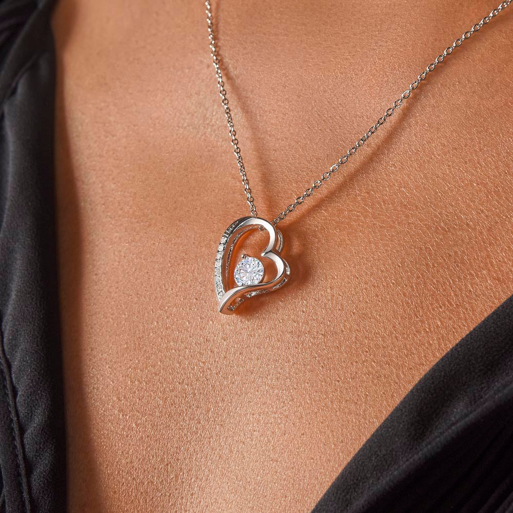 Because of You Mom | "I Know What Love Is" | Love From Daughter to Mother | Forever Love Necklace