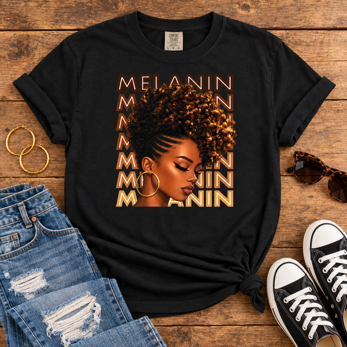 Melanin Portrait Comfort Colors® Tee