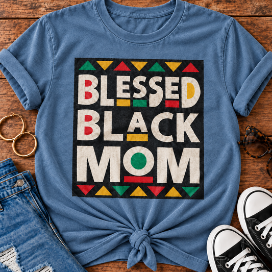 Blessed Black Mom Comfort Colors® T-Shirt
