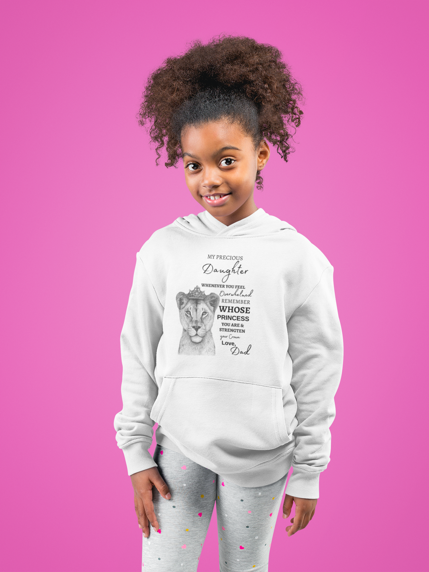 My Precious Daughter Pullover Hoodie | From Dad