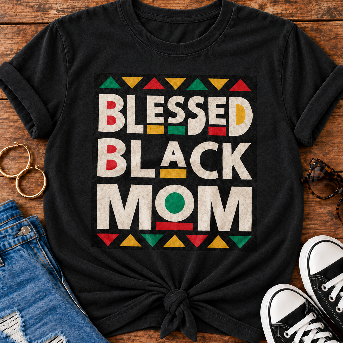 Blessed Black Mom Comfort Colors® T-Shirt