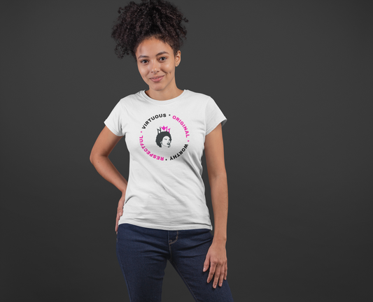 Unisex Woman of Substance Affirmation T-shirt